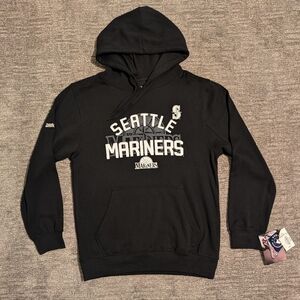 Black Pullover Hoodie - Team Logo